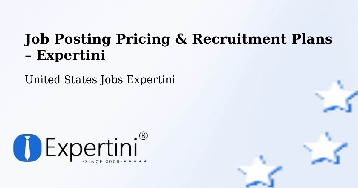 Job Posting Pricing & Recruitment Plans – Duncan - Duncan, United States Jobs Expertini